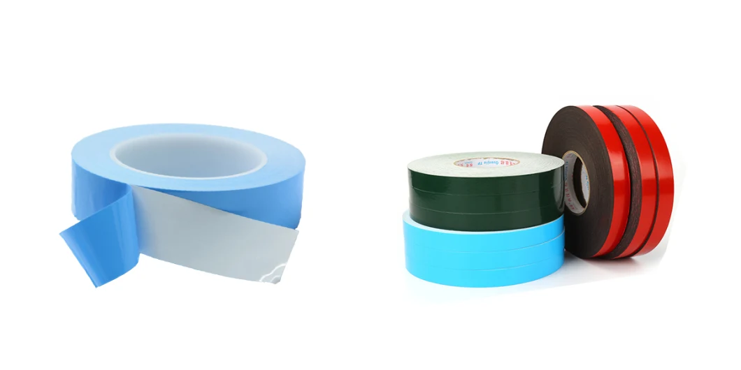 Blue Film Foam Black Double-Sided PE Foam Adhesive Tape Polyurethane Foam Tape