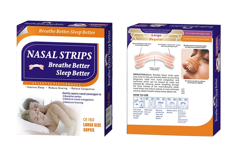 Good Price Nose Nasal Strips Breath Easy Strips Nose Plaster Snoring