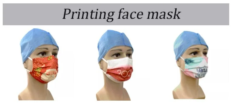 Hospital Disposable Surgical Face Masks with Earloop Bfe 99% Surgical Face Mask