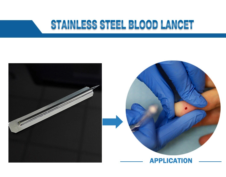 Disposable Hospital Use Plastic Twist-Top Blood Lancet Type With High Quality