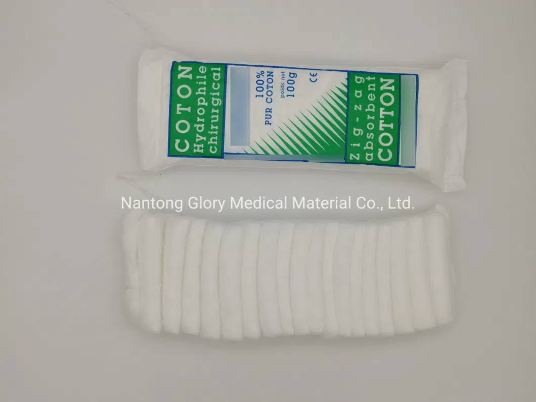 Absorbent Cotton Wool Surgical Zigzag Cotton