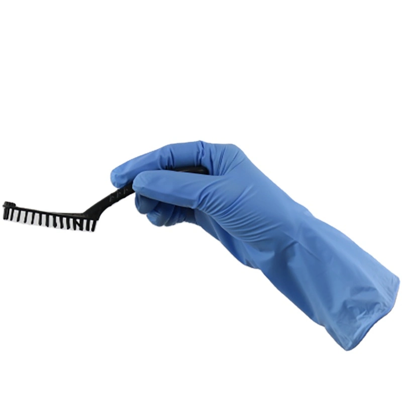 Disposable Nitrile Vinyl Synthetic Gloves FDA SGS Certified Industrial Grade Without Powder