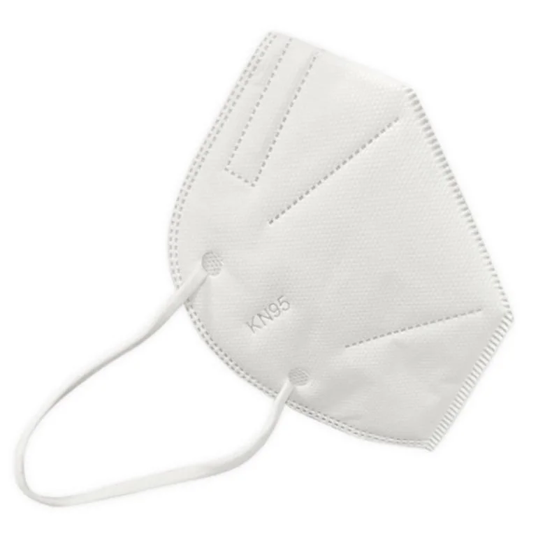 CE Approved Disposable Folded Valved Non-Woven Fabric Adjustable KN95 FFP2 Dust Face Masks