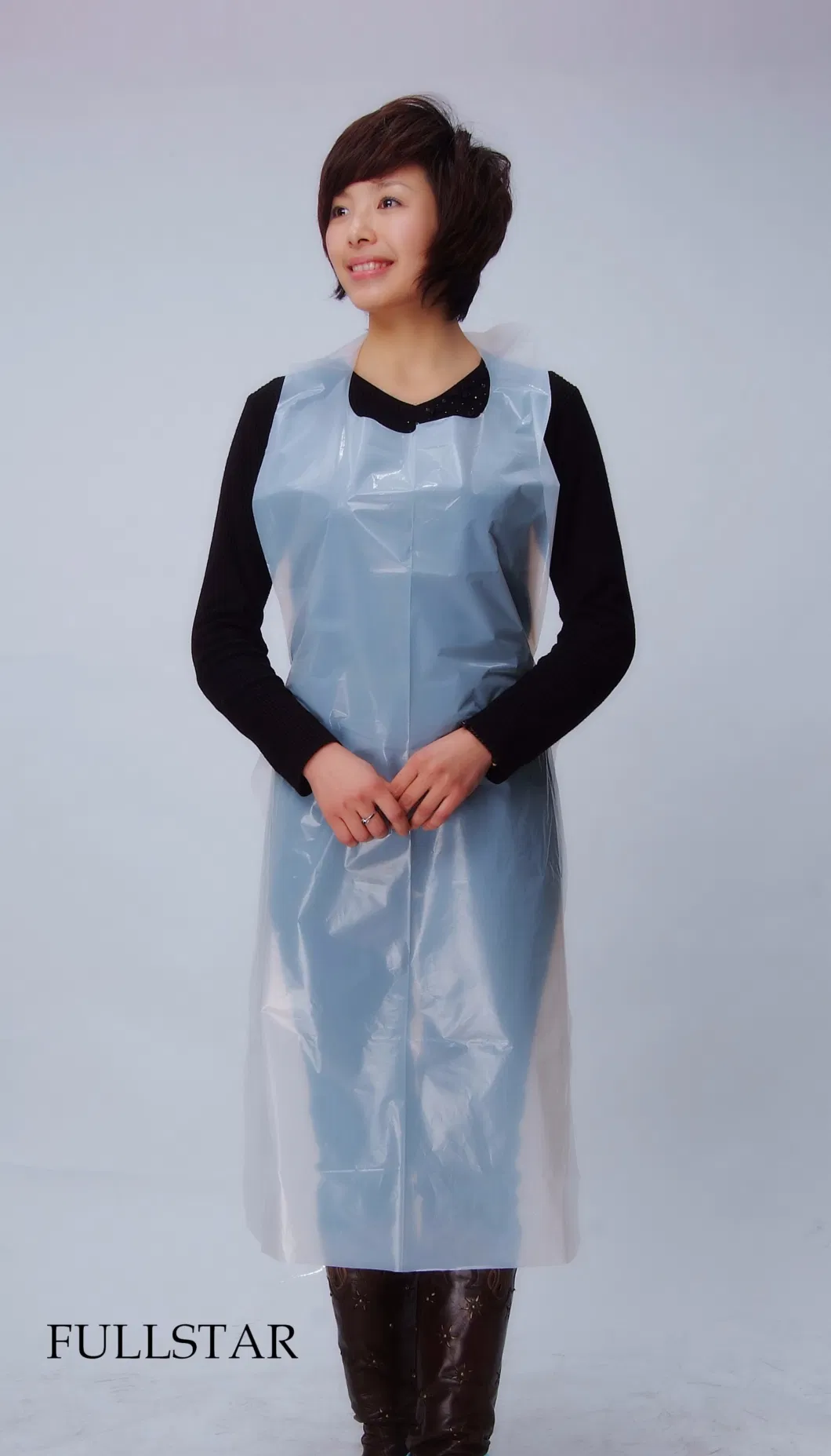 Disposable Non Woven Laminated Film PE+PP Apron