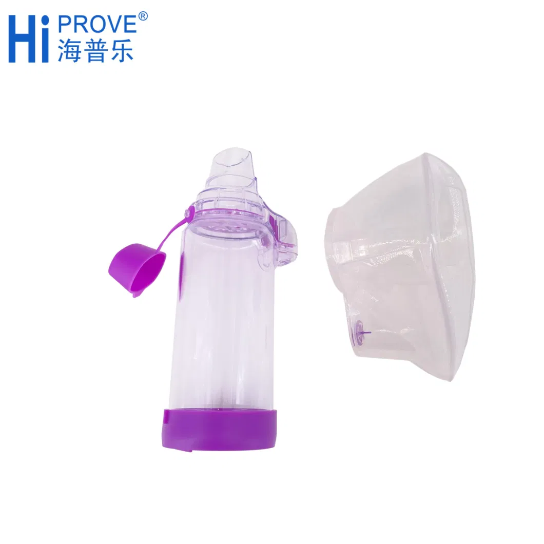 Aerosol Spacer Antistatic Respiratory Treatment Device Medical Child Adult Asthma Inhaler Spacer Device Inhalation Chamber