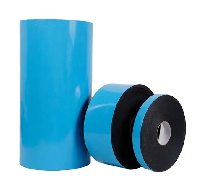 Blue Film Foam Black Double-Sided PE Foam Adhesive Tape Polyurethane Foam Tape