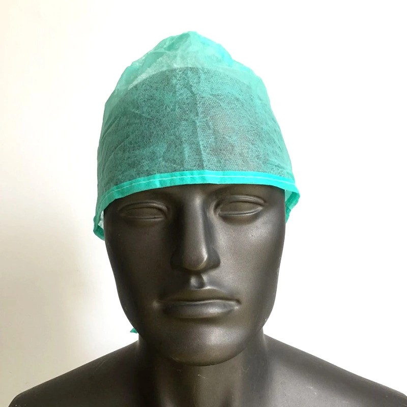 Nonwoven Doctor Cap Disposable Surgeon Cap Surgical Cap with Tie on