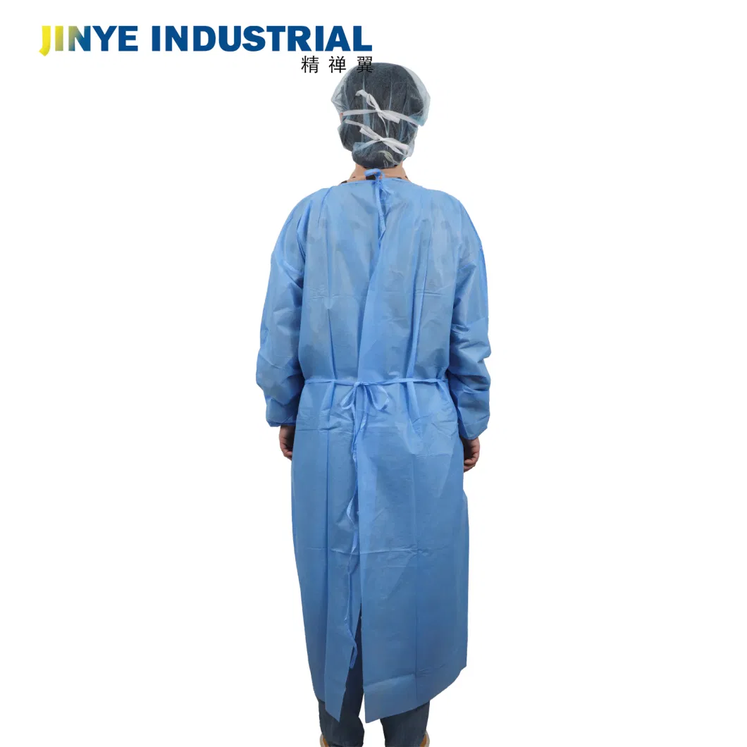 Disposable Medical Sterile Waterproof PP Non Woven Fabric Material Protective Clothing Suit Doctor Coveralls Surgical Gown