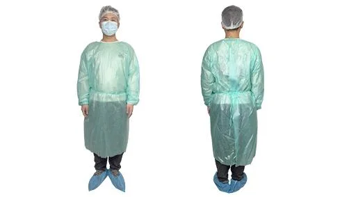 AAMI Level 3 Surgical Gown Disposable Sterile SMMS Reinforced Surgical Gowns