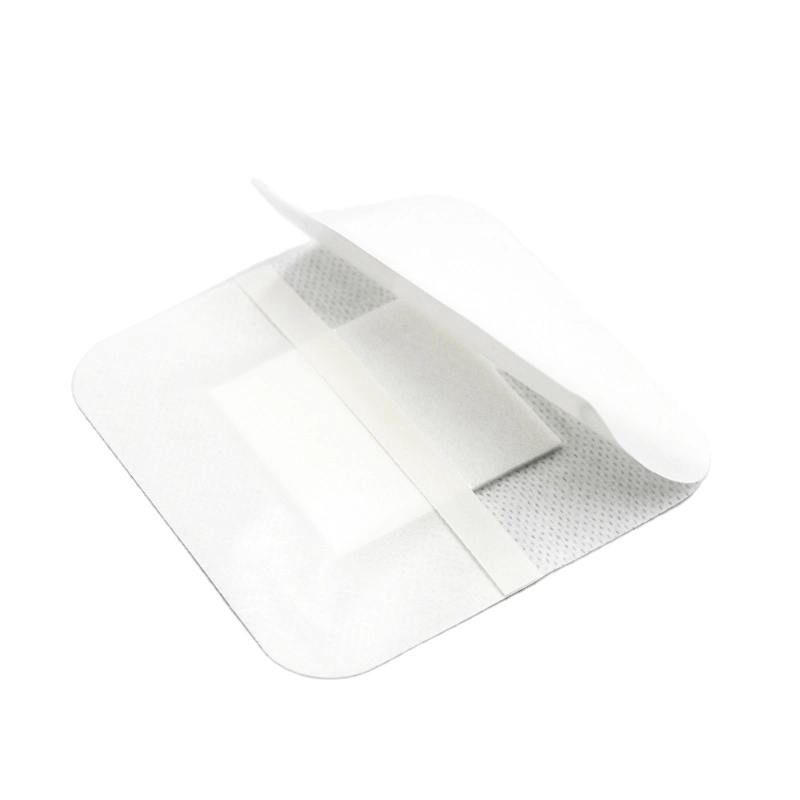 Disposable PU Medical Sterile Waterproof Island Transparent Island Adhesive Wound Dressing