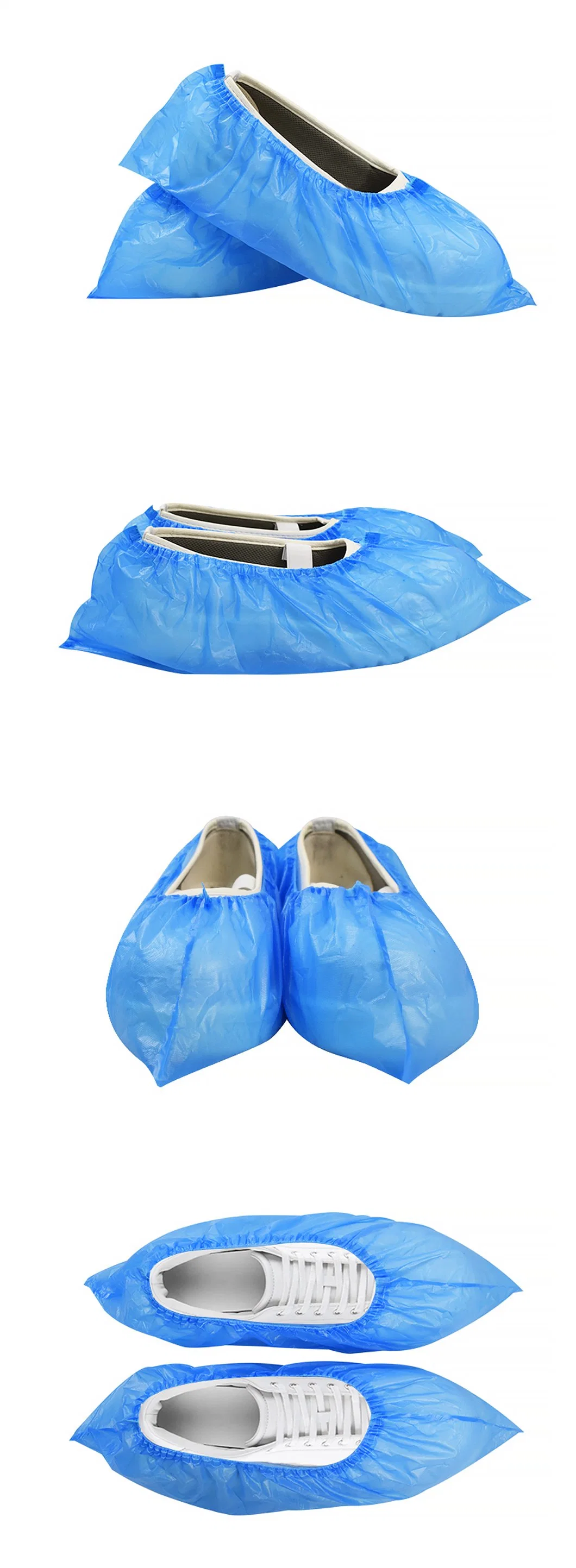 Factory Direct High Quality Disposable Medical Shoe Cover, CPE Shoe Cover,