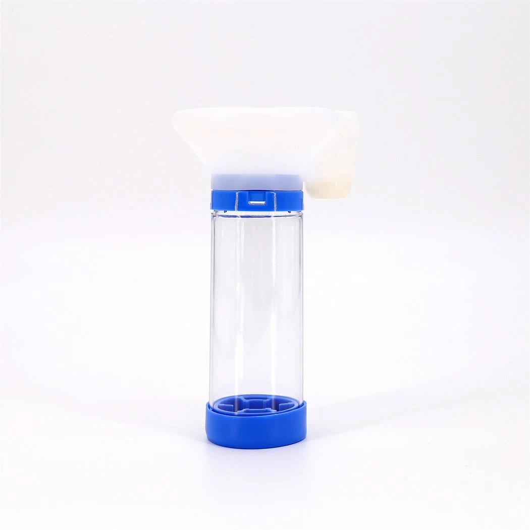 Medmount Medical Portable Anti-Static Plastic Latex Free One-Way Valve Aerosol Spacer for Asthma