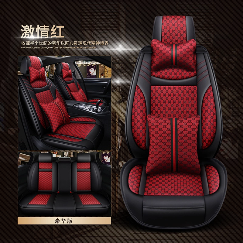 Factory Customized Car Seat Protector New Design Leather Fabric Car Interior Accessories Universal Fit Car Seat Cover