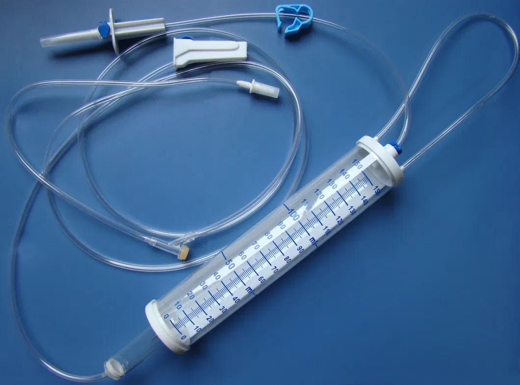 Burette-Type IV Infusion Set for Controlled Delivery