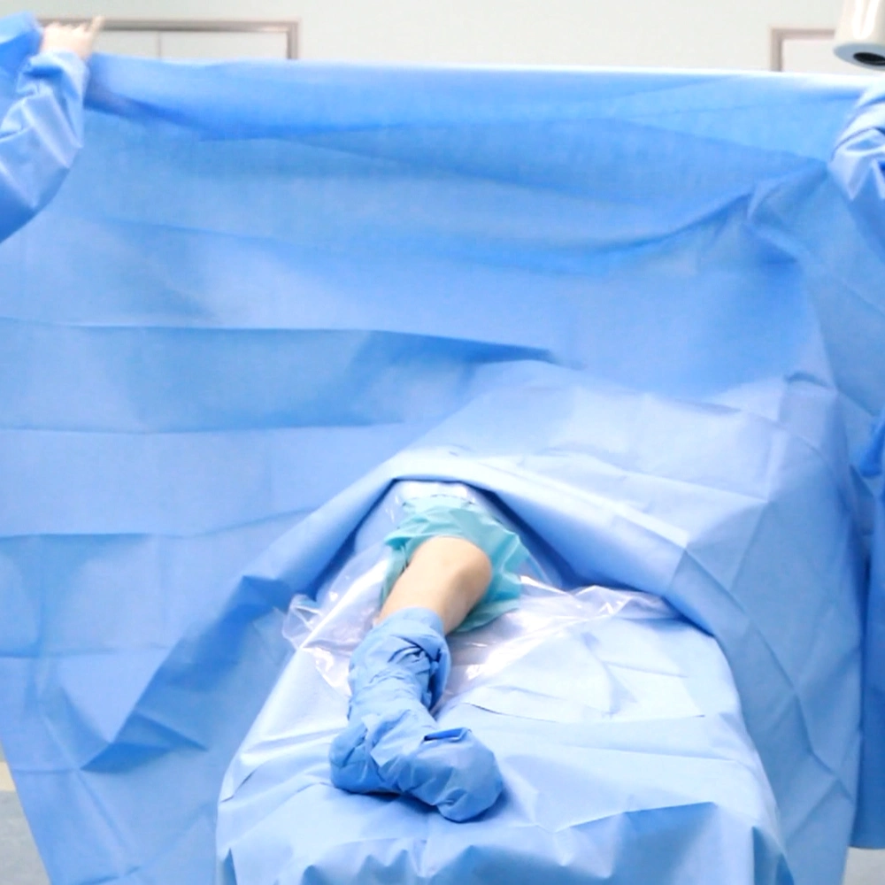 Medical Supply Nonwoven Absorbent Disposable Arthroscopy Surgical Drape