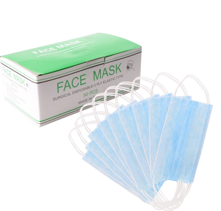 Disposable Protective 3 Ply Non Woven Face Mask with Ties