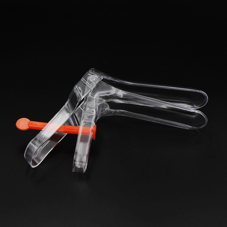 Export Disposable Medical Different Size Vaginal Speculum S/M/L Size with Middle Stick for France Type