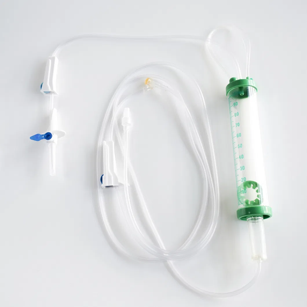 Available Five Years OEM/ODM Medical Device Infusion Set with Burette