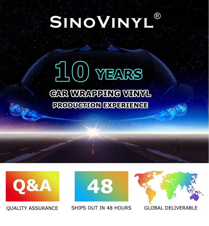 SINOVINYL Warranty 5 Years TPU TPH Film Car Paint Protection Film PPF