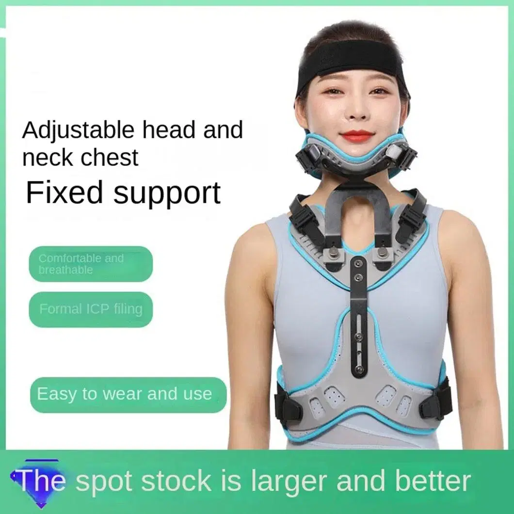 Adjustable Soft Fracture Neck ROM Stretch Orthosis Brace Cervical Collar Neck