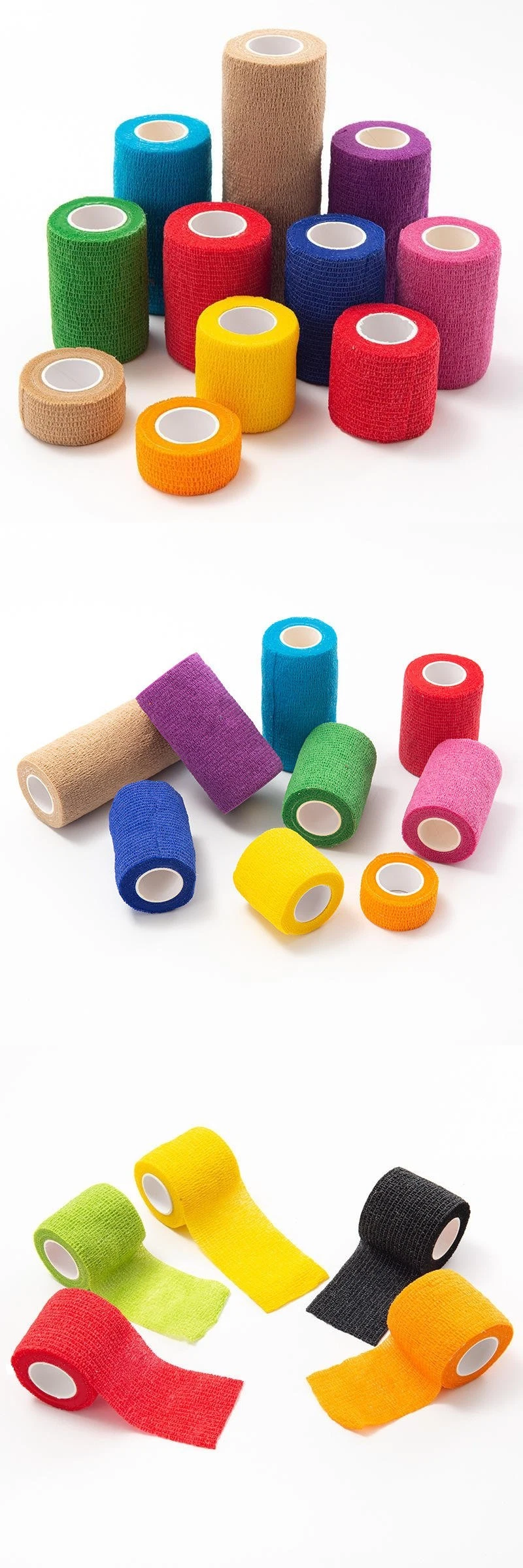 Custom Self Adhesive Sport Tape Cohesive Elastic Bandage for Horse Product