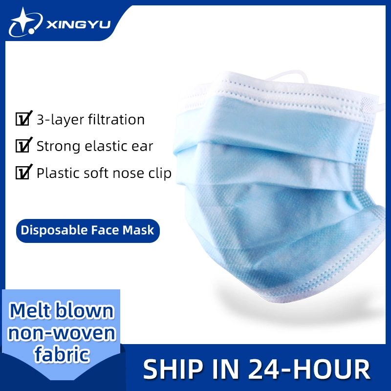 Dust Non-Woven Fabric Xingyu/OEM/ODM One Size Fit Mask Outdoor Face Masks