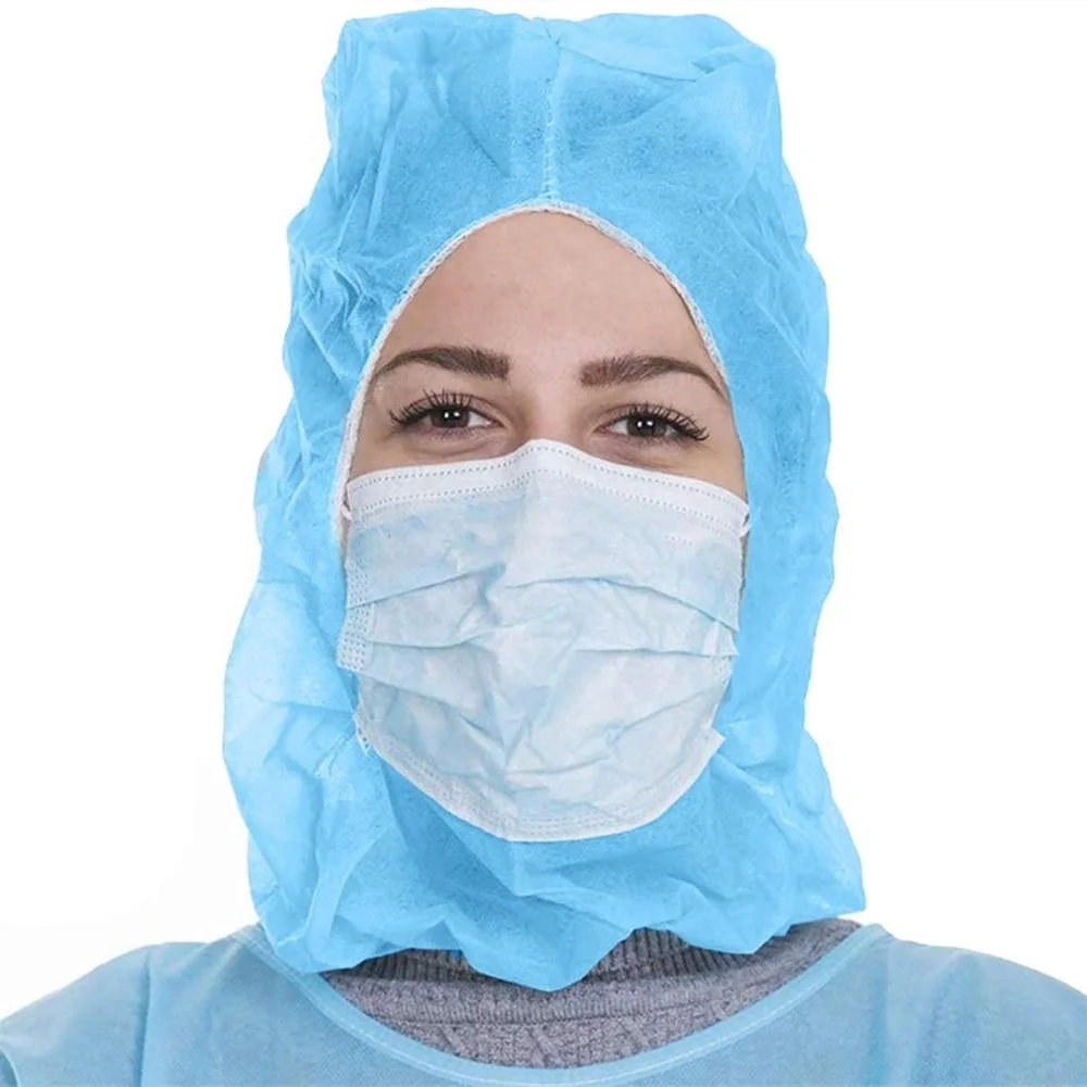 Original Supplier Eco-Friendly PP Disposable Head Cover Ninja Hood Astronaut Cap for Industrial Purpose