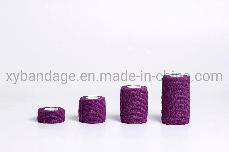 Medical Colorful Self-Elastic Adhesive Bandage Non-Woven Felt