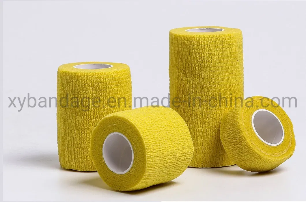 Medical Colorful Self-Elastic Adhesive Bandage Non-Woven Felt