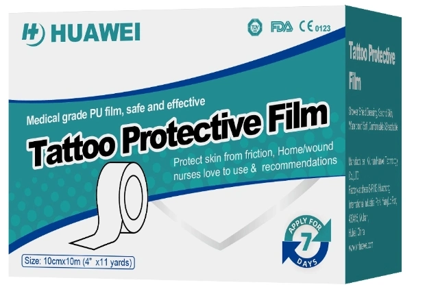 Adhesive and Waterproof Wound Dressing Sterile Transparent PU Wound Care Dressing Film