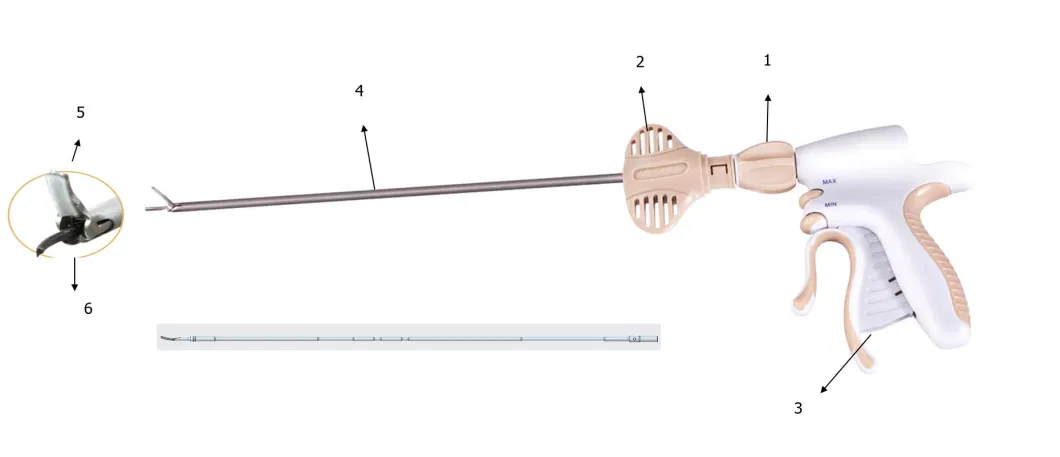 Ultrasonic Scalpel System Laparoscopic Surgical Energy Instrument Harmonic Scalpel Knife