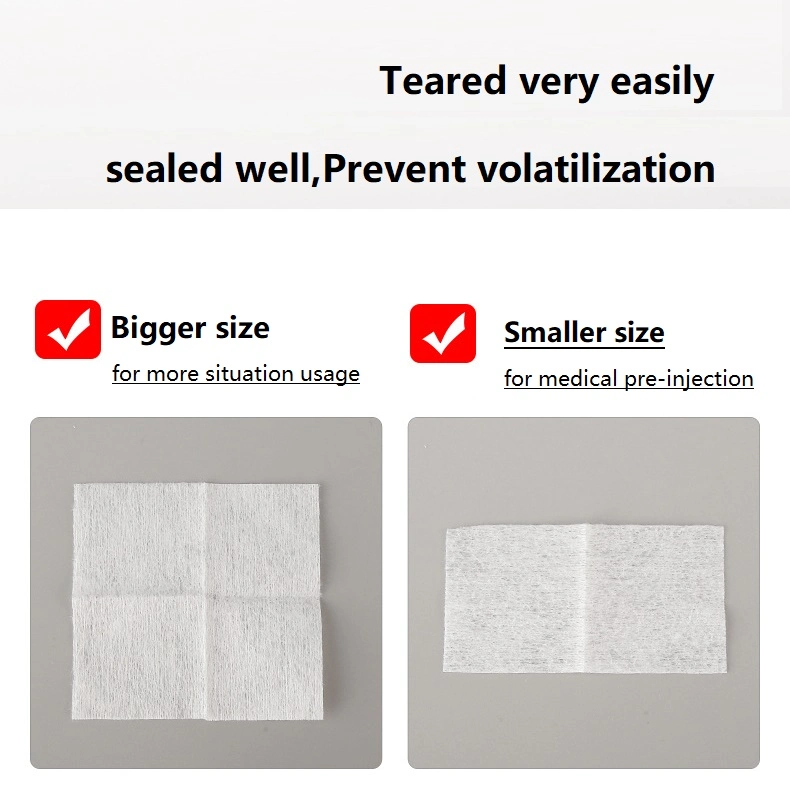 Medical Gauze Supply 3.15% (w/V) Chlorhexidine Gluconate 70% (V/V) Isopropyl Alcohol Swab Prevantics Device Swab