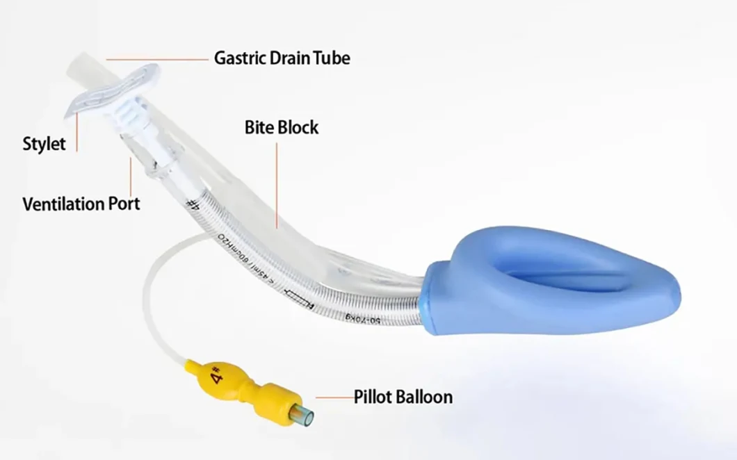 Medical Supply Silicone PVC Single Use Laryngeal Mask