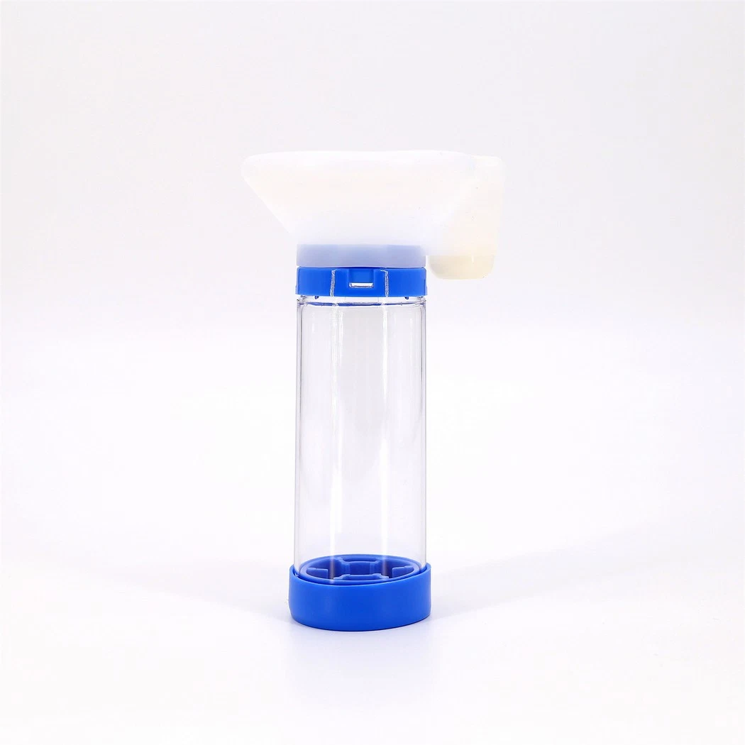Medmount Medical Soft 175ml Silicone/PVC Mask Anti-Static Plastic Aerosol Chamber Inhaler Spacer for Infant/Pediatric/Adult