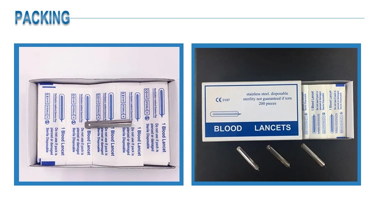 Disposable Hospital Use Plastic Twist-Top Blood Lancet Type With High Quality