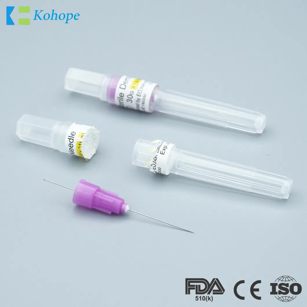 Good Quality Disposable Plastic Dental Needle for Wholesale