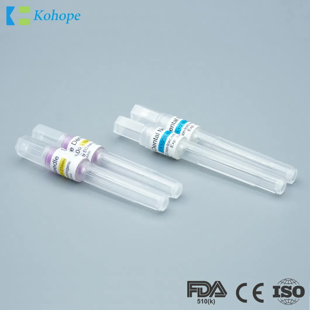 Good Quality Disposable Plastic Dental Needle for Wholesale