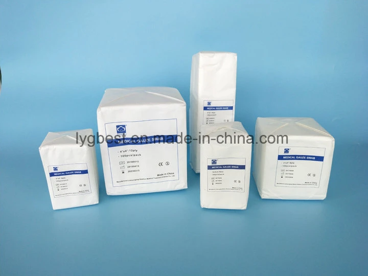 Medical Disposable Products Surgical Absorbent Cotton Sterile Gauze Swab