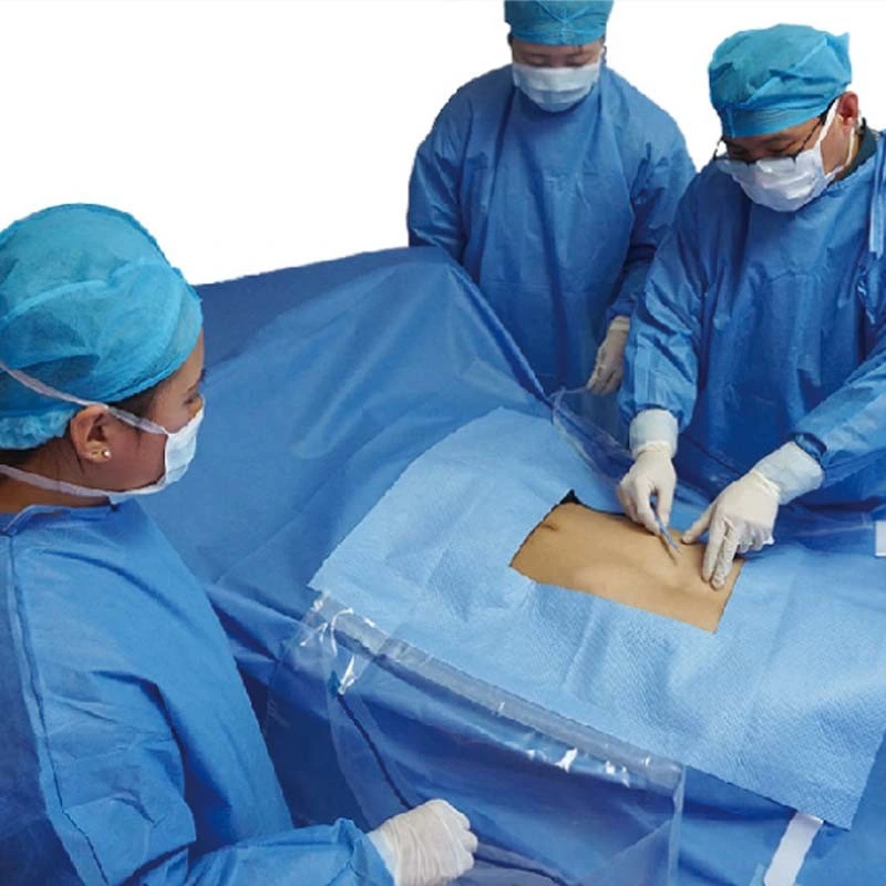 Disposable Sterile Surgical Pack Hip Drape