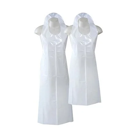 Disposable Plastic HDPE LDPE Home Cleaning Apron for Home Kitchen