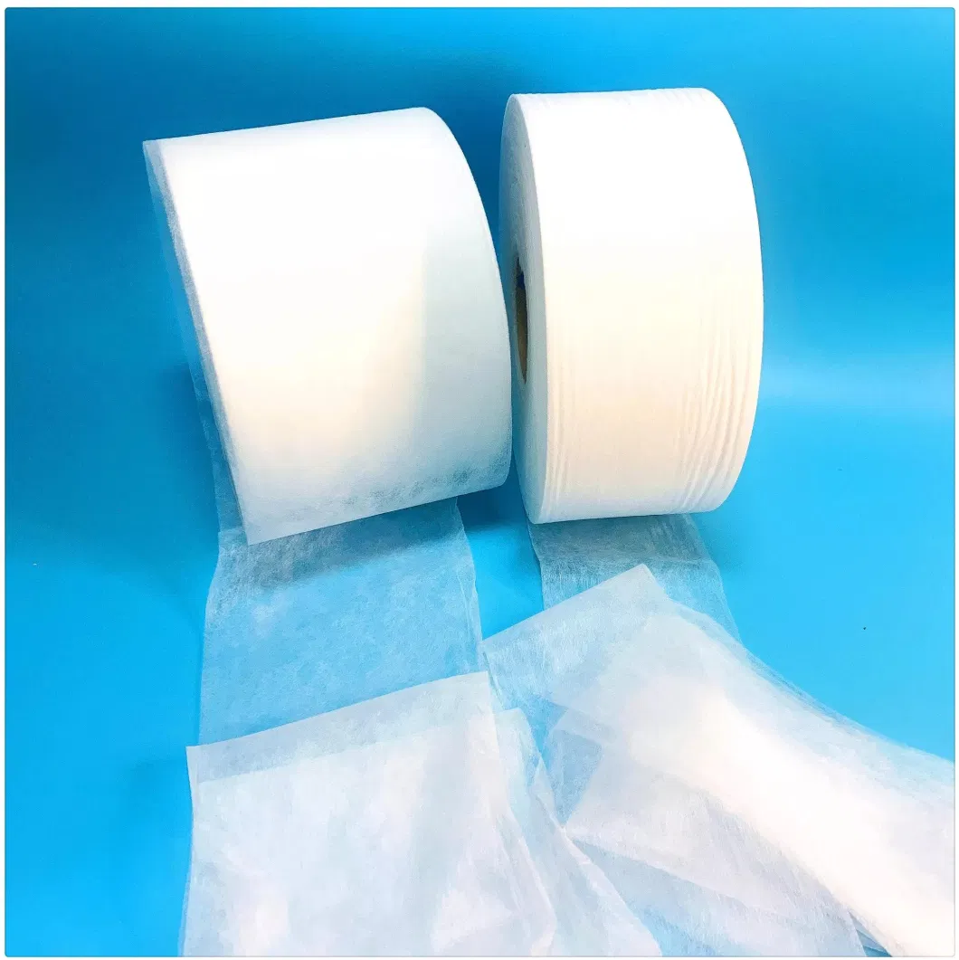 Hot Sell Baby Diaper Raw Material Spunbond Nonwoven Fabric Top Sheet for Diaper and Sanitary Pad
