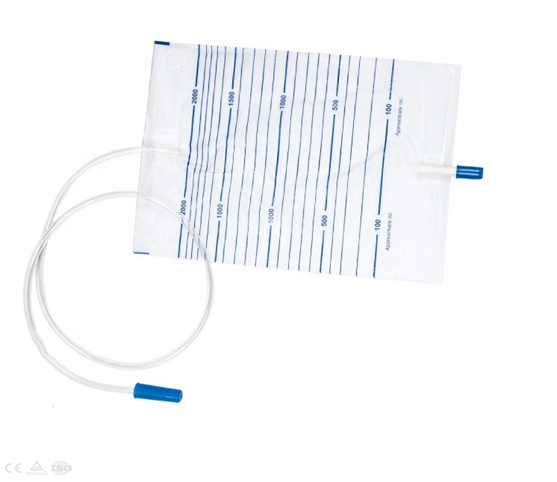 Disposable 2000ml Urinary Drainage Bag Urine Collection Bag Urine Bag