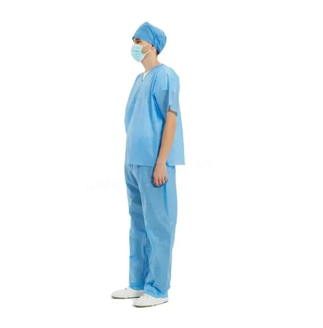 Hospital Disposable Non Woven Scrub Suit