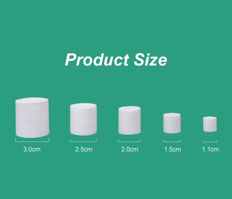 100%Cotton Medical Disposable Absorbent Dental Cotton Roll