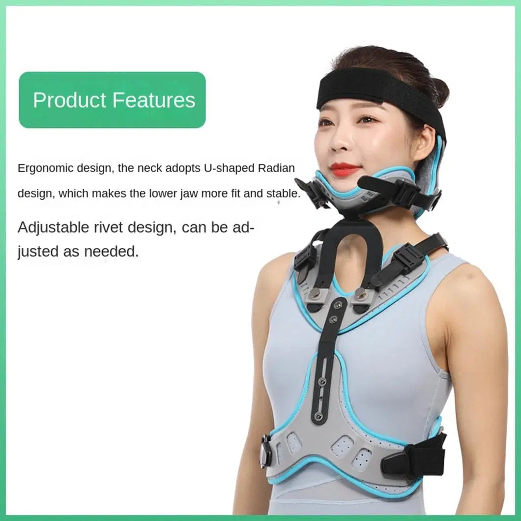 Adjustable Soft Fracture Neck ROM Stretch Orthosis Brace Cervical Collar Neck