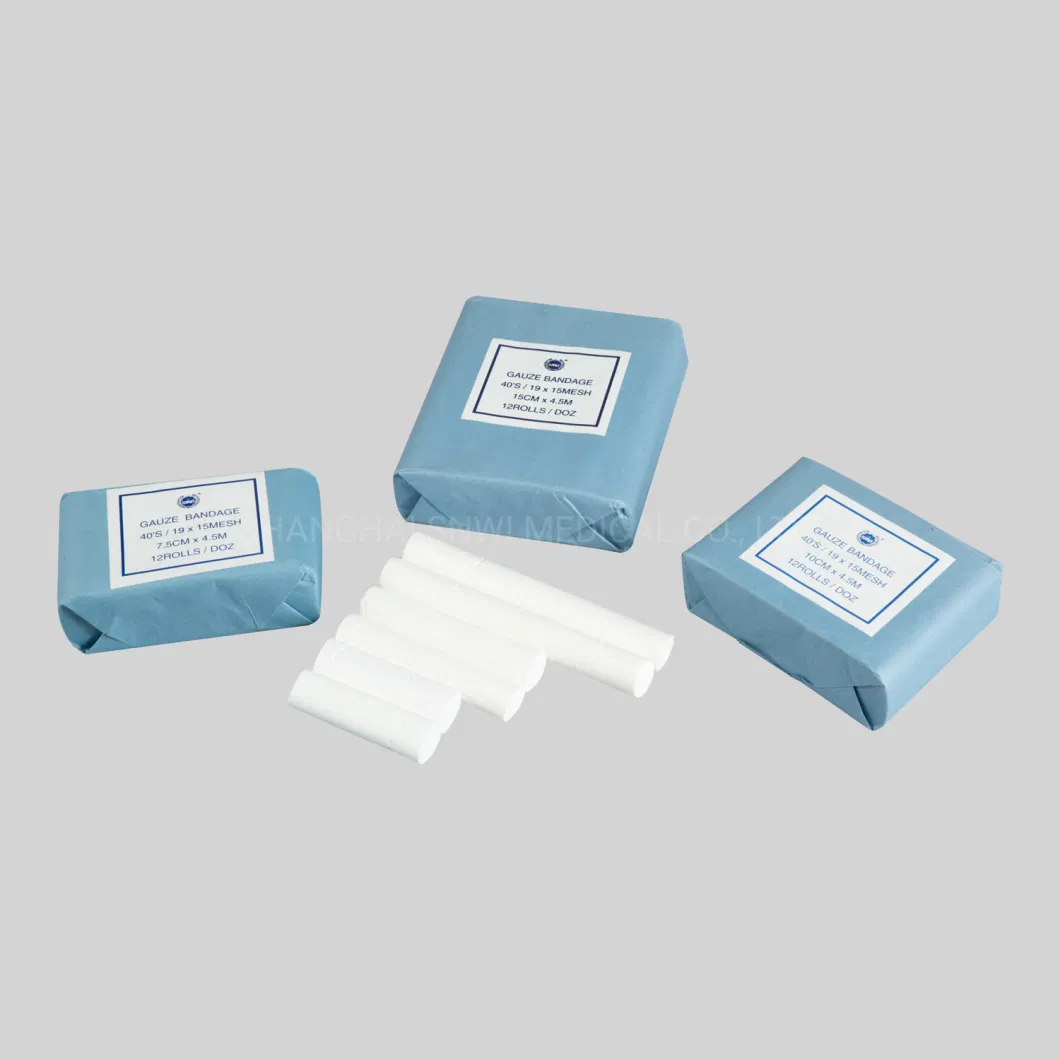 CE/ISO Certificate Disposable Medical Supply Elastic PBT Conforming Bandage