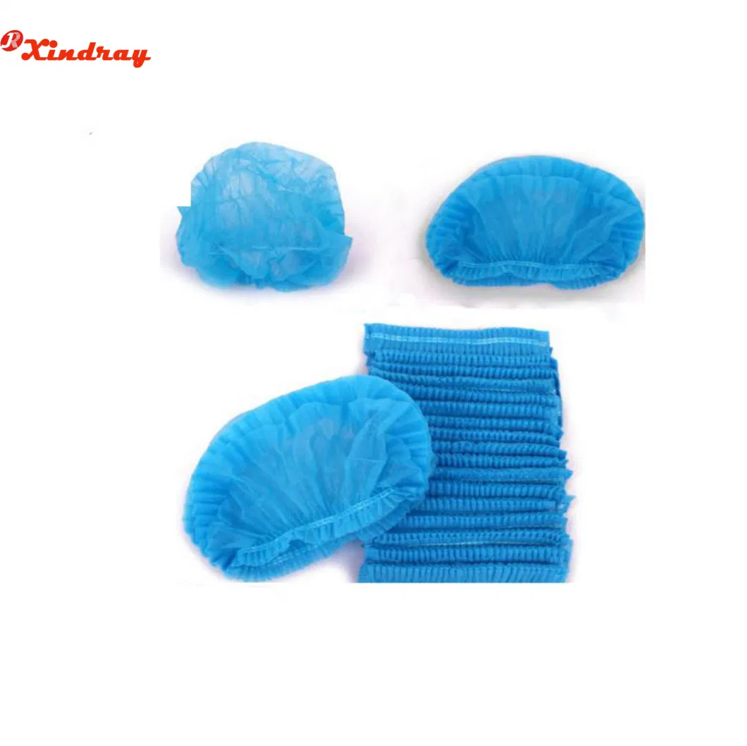Dental/Nursing/Scrub/Space/Mob/Mop/Work/Snood/SMS Nonwoven Disposable PP Cap for Doctor/Surgeon/Nurse/Worker(Bouffant/Round/Pleated/Strip