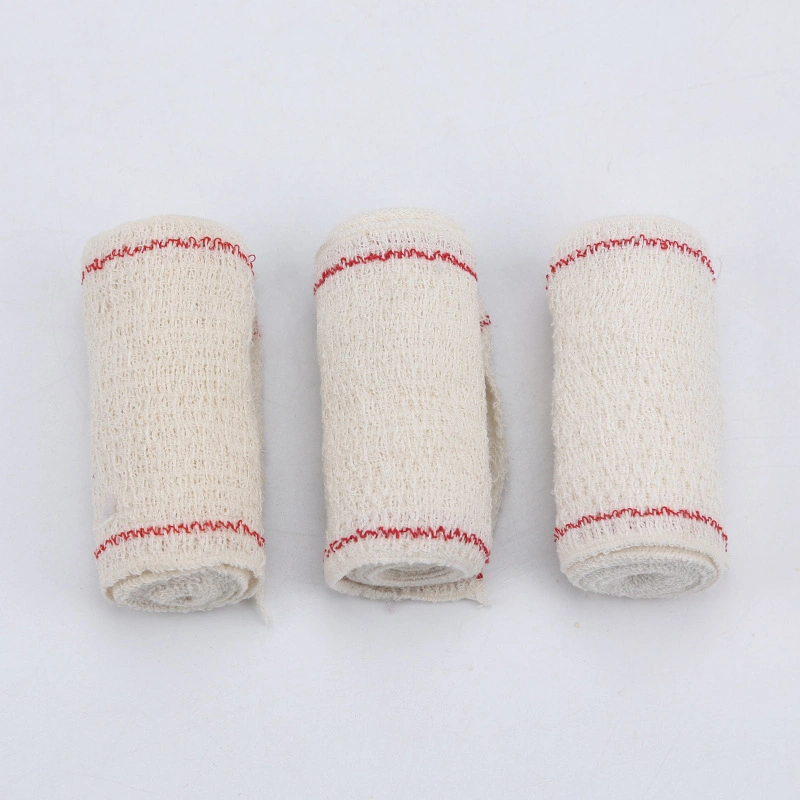 Best Price Medical Cotton Spandex Elastic Crepe Bandage with Ce ISO