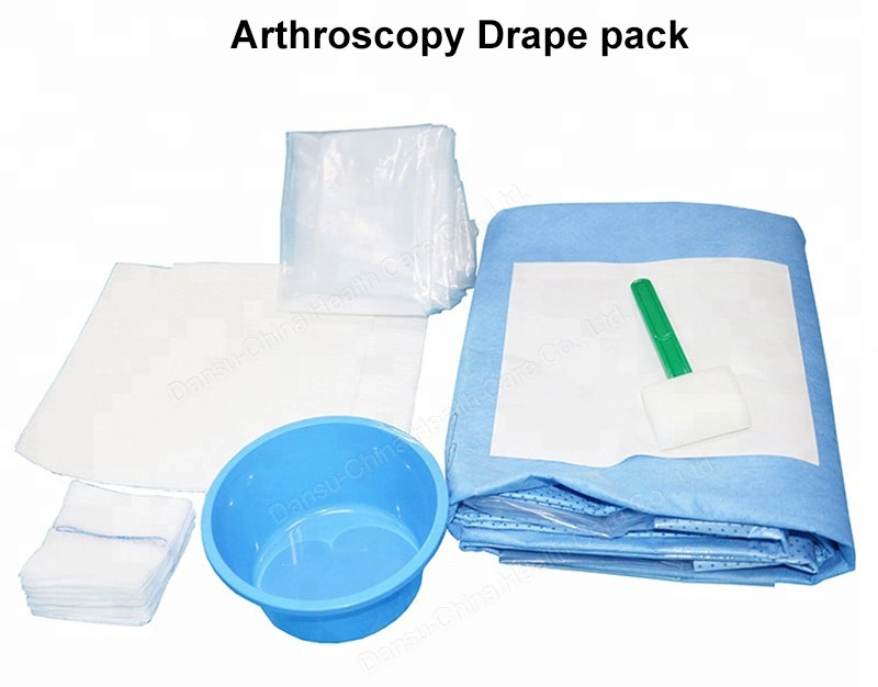 OEM Hospital Medical Operational Surgical Drape Pack Disposables Knee Arthroscopy Kit Set
