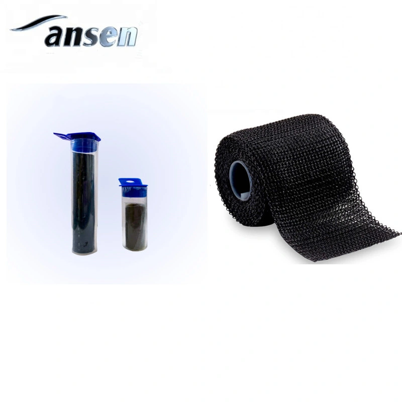 Steam Pipe Repair Bandage High Strength Marine Pipe Fix Wrap Anti Leak Tape Epoxy Steel Putty Oil Burner Glass Pipe Easy Fix Bandage